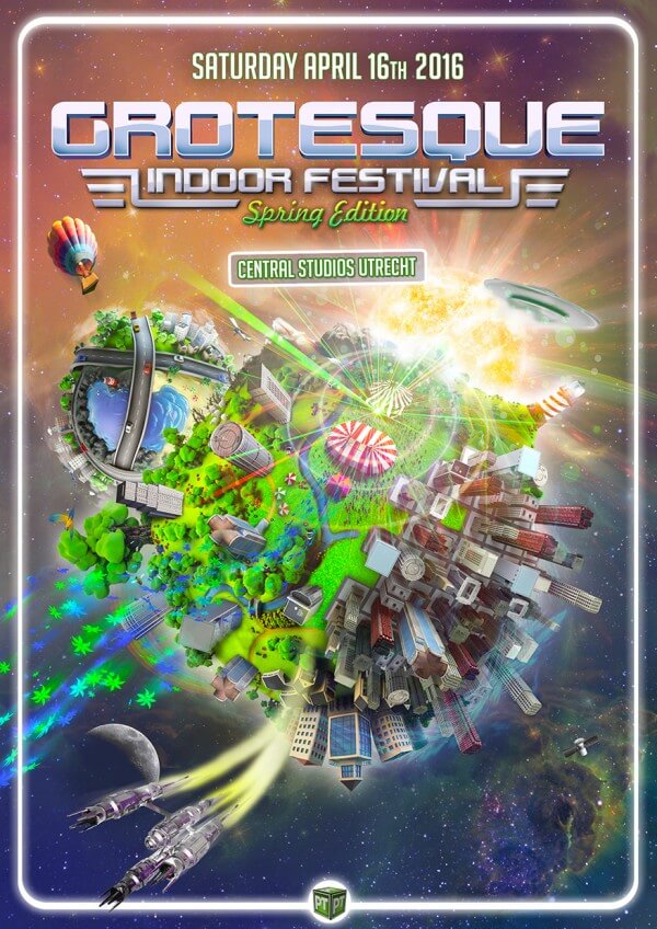 PT Events presents Grotesque Indoor Festival – Spring Edition 2016 front