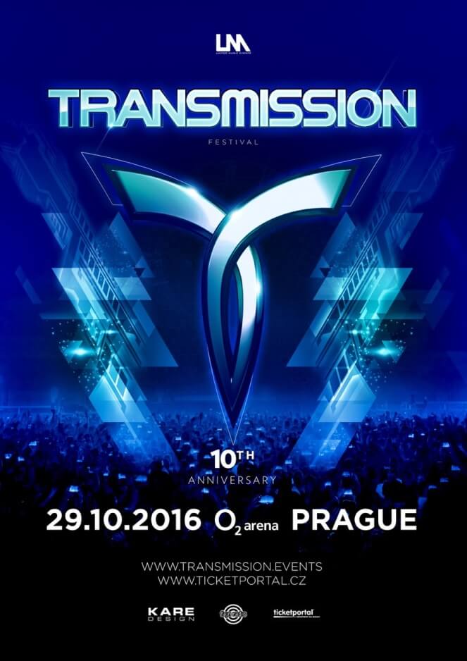 United Music Events presents Transmission Festival 2016 at O2 Arena, Prague, Czech Republic on 29th of October 2016