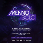 Menno de Jong presents Menno Solo - 10 Year Anniversary at Westerunie, Amsterdam on 7th of January 2016