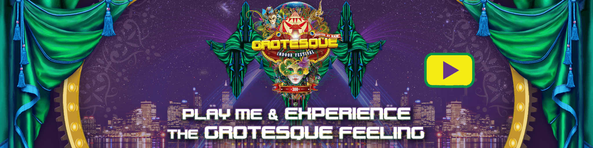 PT Events presents Grotesque Indoor Festival 300 banner movie