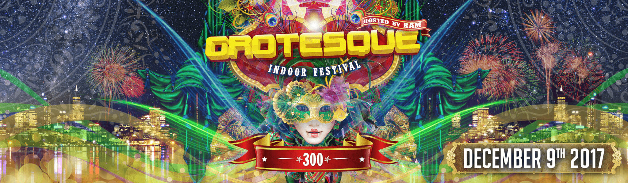 PT Events presents Grotesque Indoor Festival 300 banner