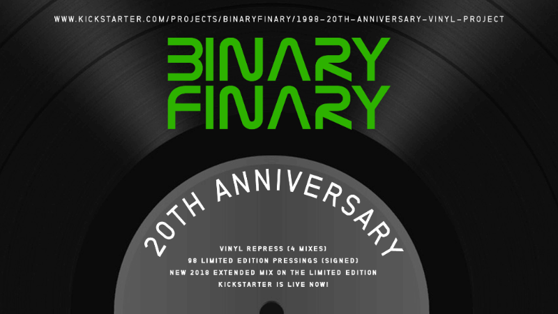 Binary Finary presents 1998 20th Anniversary Vinyl Project