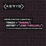 Jase Thirlwall presents Animal on Aerys Records