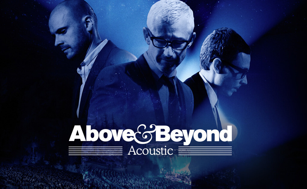 Above and Beyond Accoustic banner