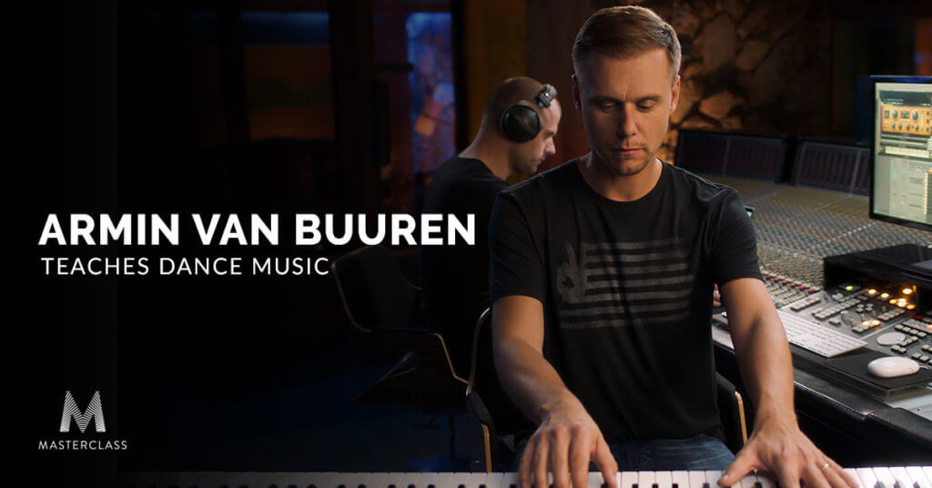 Armin van Buuren's MasterClass on dance music launches today