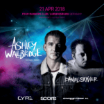 Trance.Mission presents Ashley Walbridge and Daniel Skyver at Four Runners Club, Ludwigsburg, Germany on 21st of April 2018