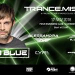 Trance.Mission with Cold Blue and Alessandra Roncone at Four Runners Club on 17th of November 2018