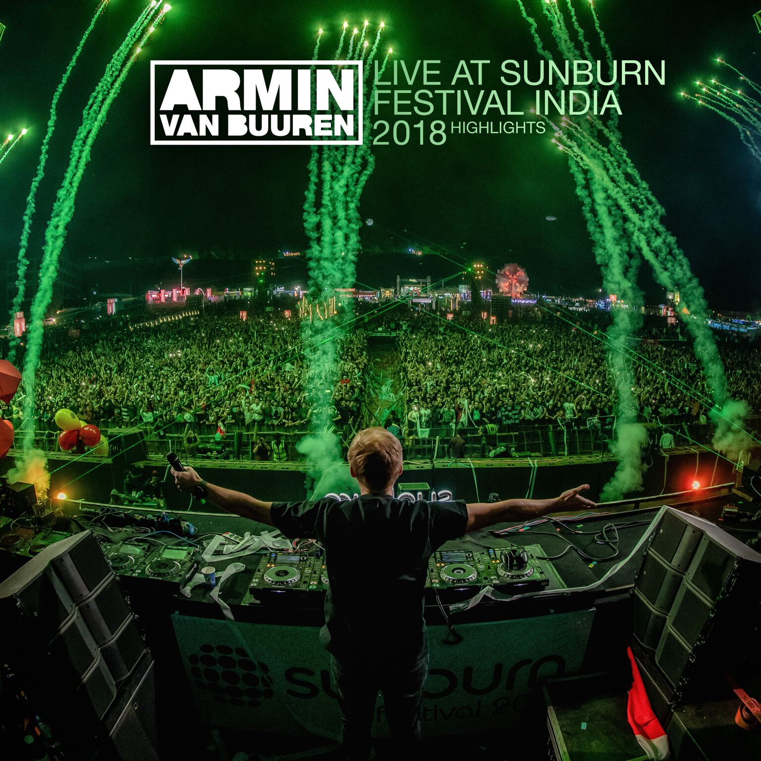 Armin van Buuren live at Sunburn Festival 2018