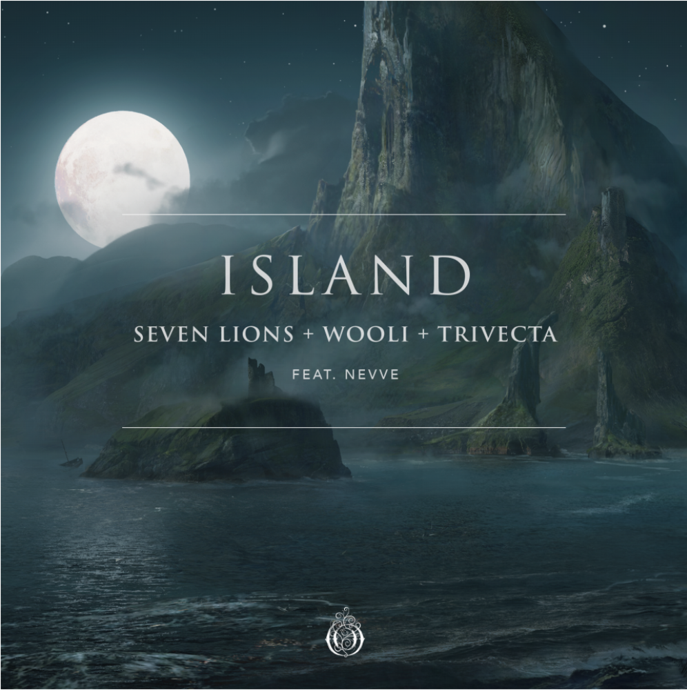 Seven Lions, Wooli and Trivecta feat. Nevve presents Island on Ophelia Records