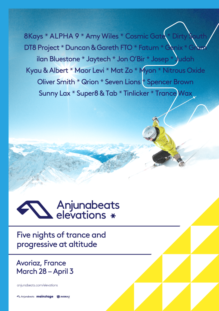 Anjunabeats Elevations at Avoriaz, France on 28th of March to 3rd of April 2020