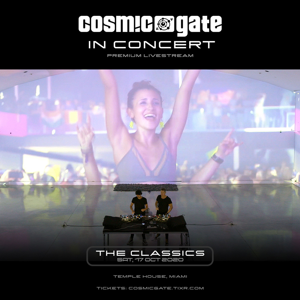 Cosmic Gate in concert part II: The Classics at Temple House, Miami, USA on 17th of October 2020