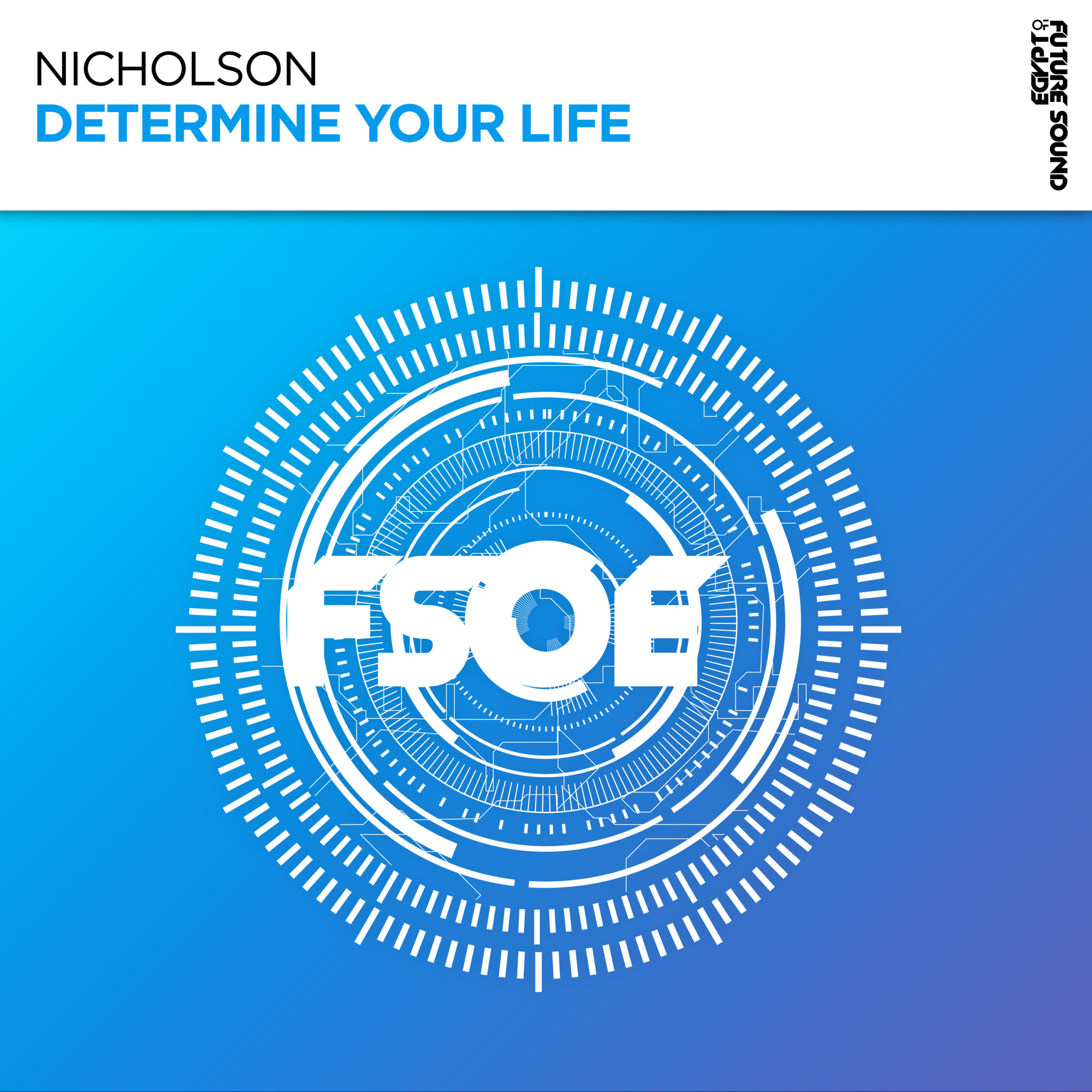 Nicholson presents Determine Your Life on Future Sound of Egypt
