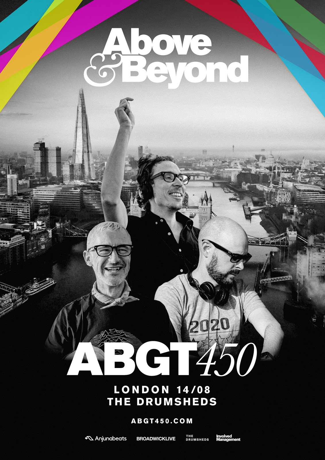 Above and Beyond presents Group Therapy 450 at The Drumsheds, Meridian Water, London, UK on 14th and 15th of August 2021