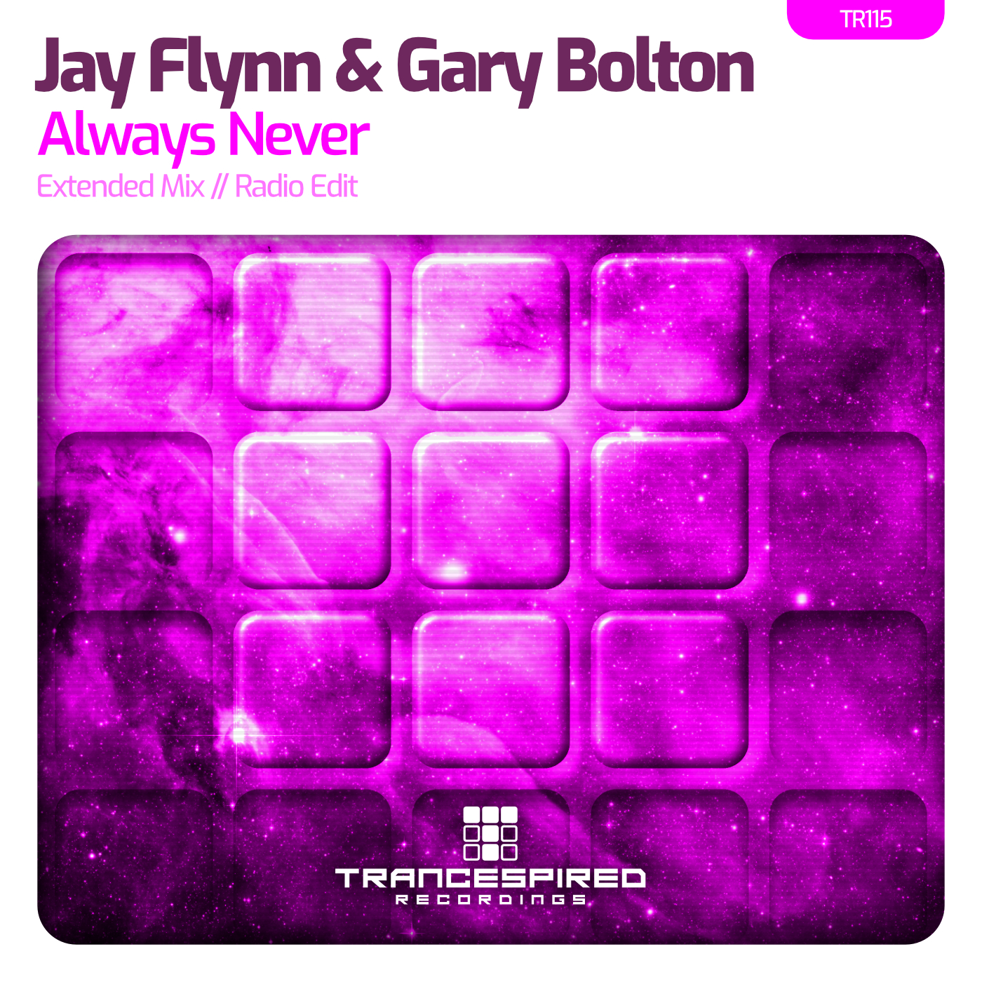 Jay Flynn and Gary Bolton presents Always Never on Trancespired Recordings