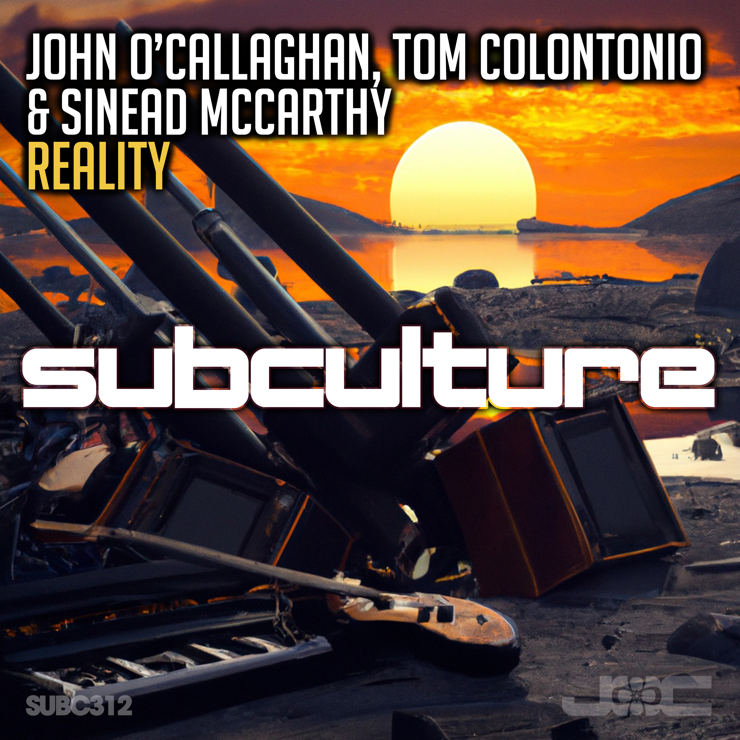 John O'Callaghan, Tom Colontonio and Sinead McCarthy presents Reality on Black Hole Recordings