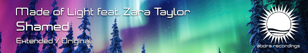 Made Of Light feat. Zara Taylor presents Shamed on Abora Recordings