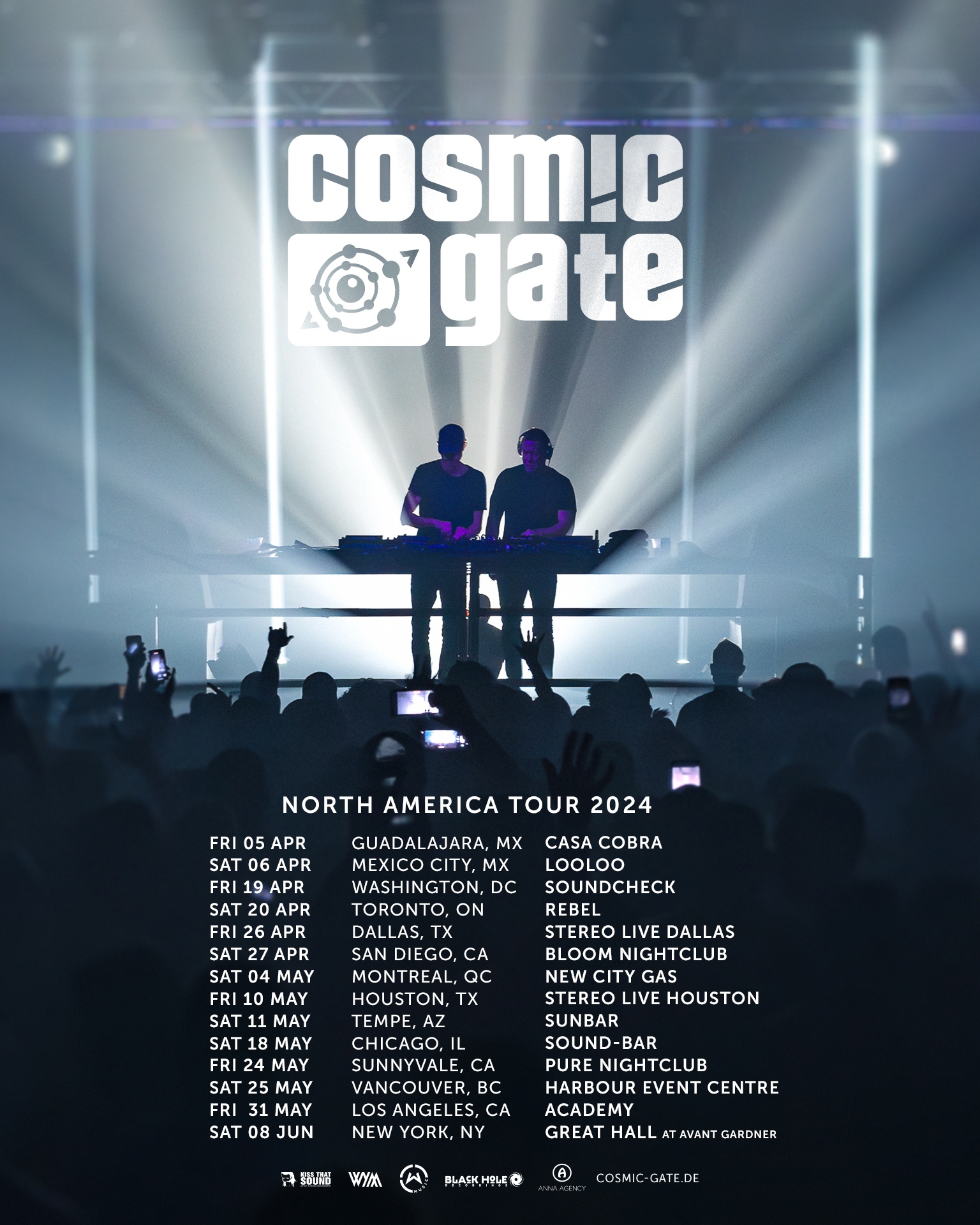 Cosmic Gate presents North American Tour 2024