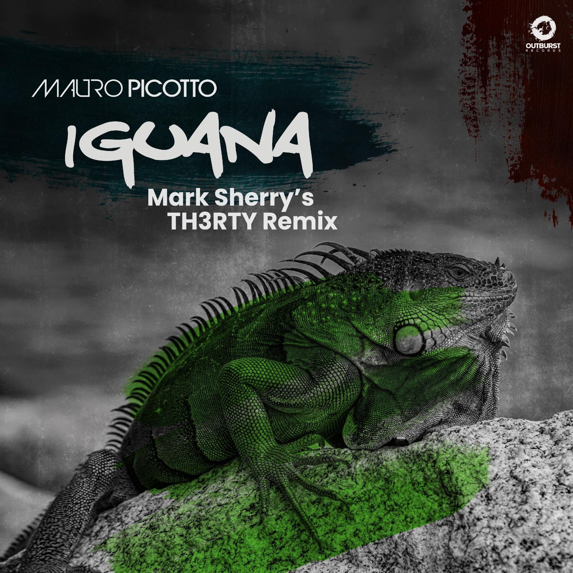 Mauro Picotto pressents Iguana (Mark Sherry's TH3RTY Remix) on Black Hole Recordings